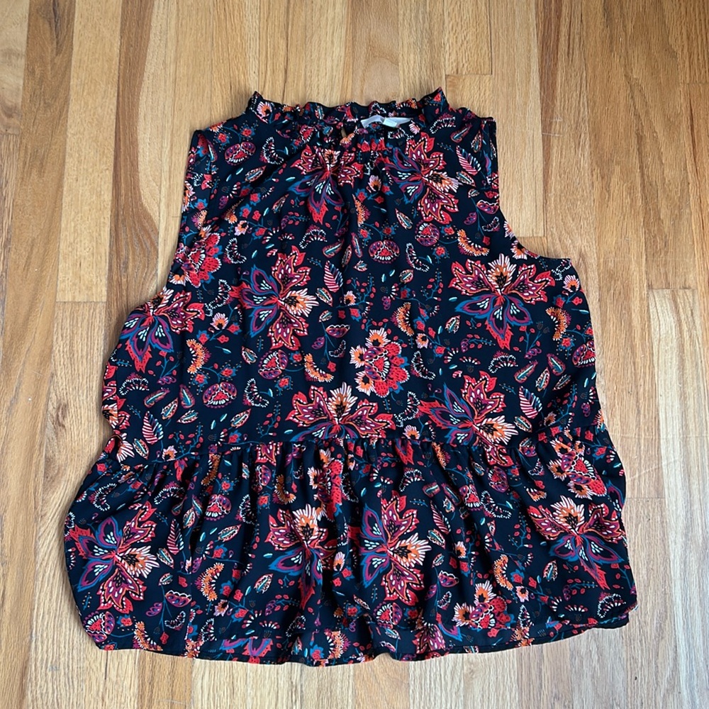 LOFT sleeveless blouse
